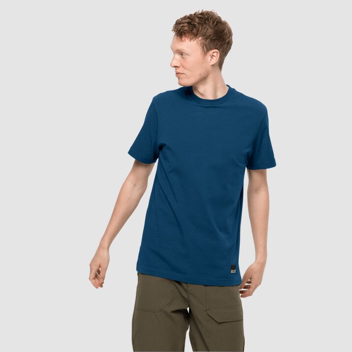 Jack Wolfskin Mens 365 T-shirt Blue 609254AIF